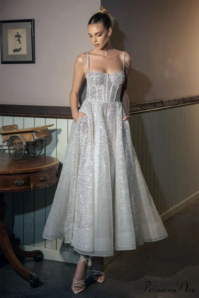 Dazzling Moi Glitter Trendy Sleeveless Midi Dress - Image 6