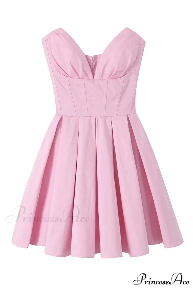 Deeply Adorable Graceful Strapless Mini Dress - Image 7