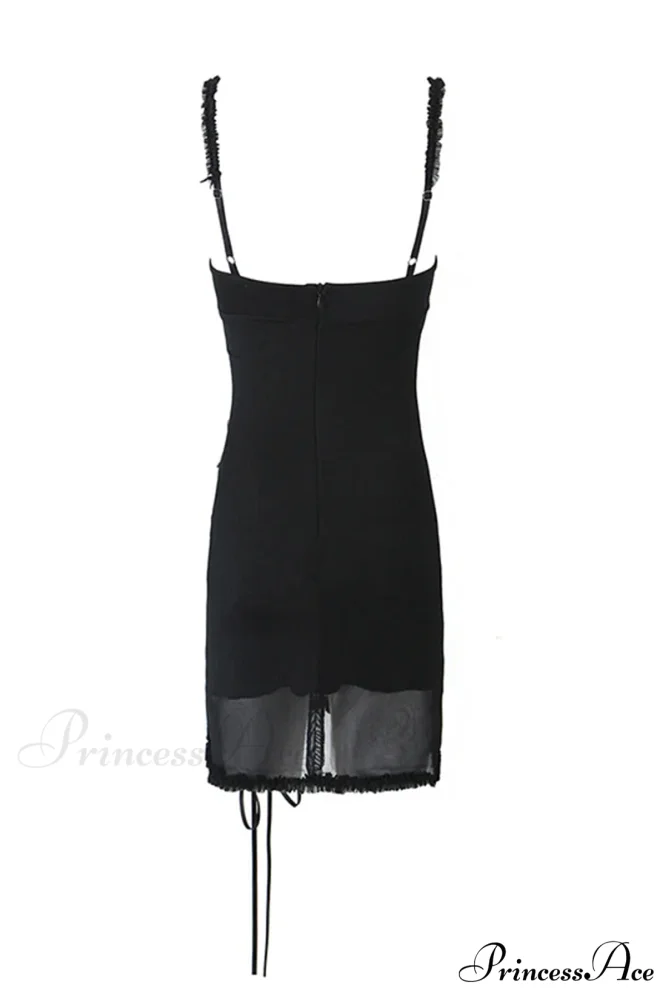 Estelle Mesh Graceful Mini Dress - Image 14