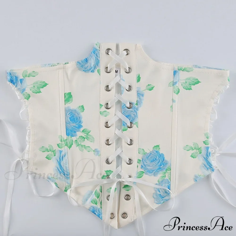Chiffon Detachable Corset Charming Puff Sleeve Mini Dresses - Image 11