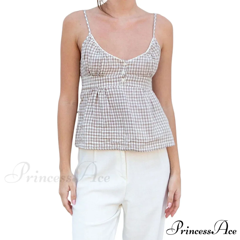 Cami Elegant Buttoned Top - Image 2