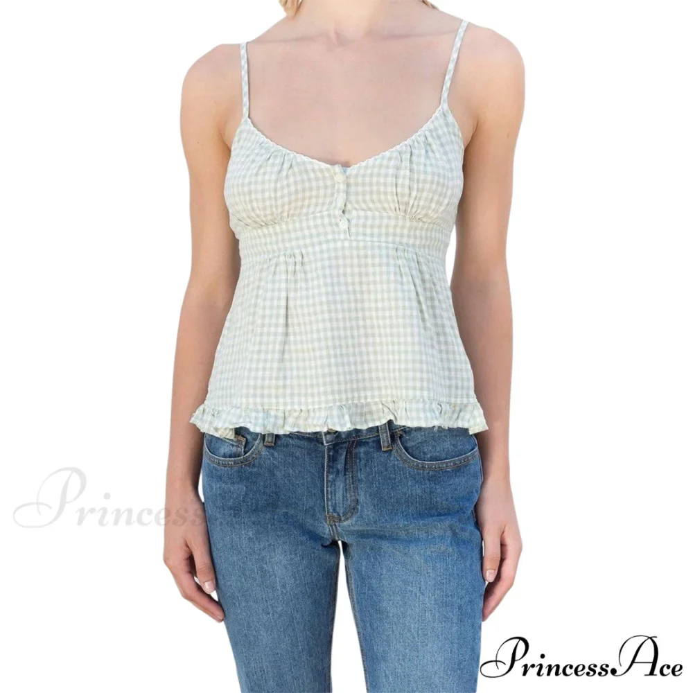 Cami Elegant Buttoned Top - Image 3