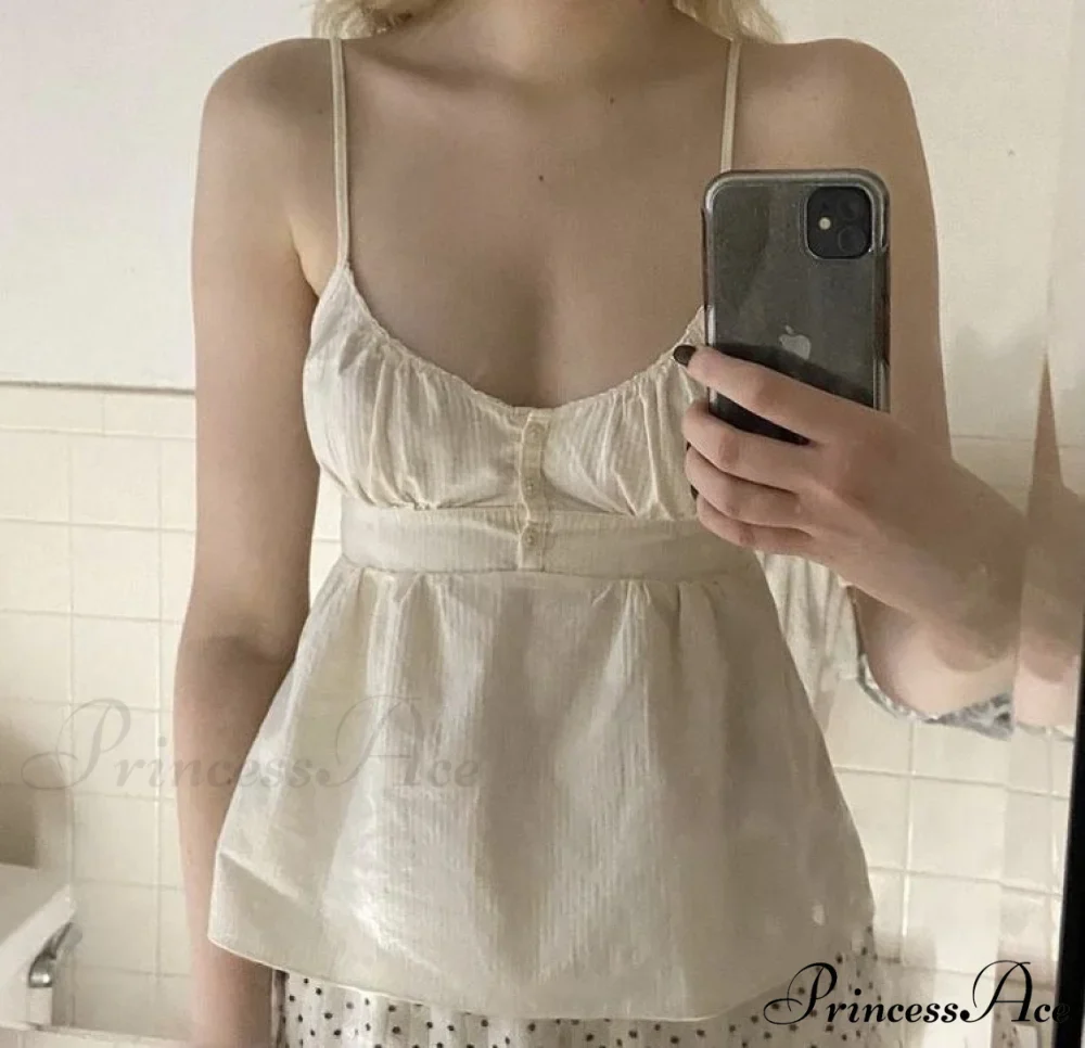 Cami Elegant Buttoned Top - Image 6