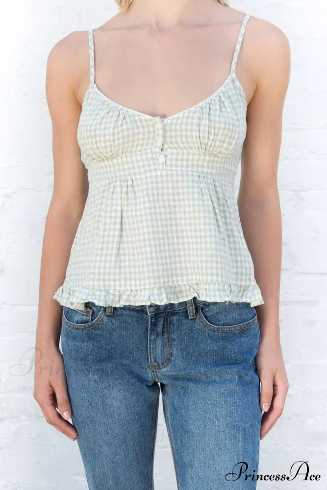 Cami Elegant Buttoned Top - Image 7