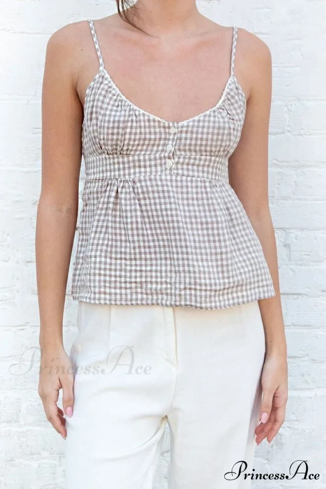 Cami Elegant Buttoned Top - Image 8