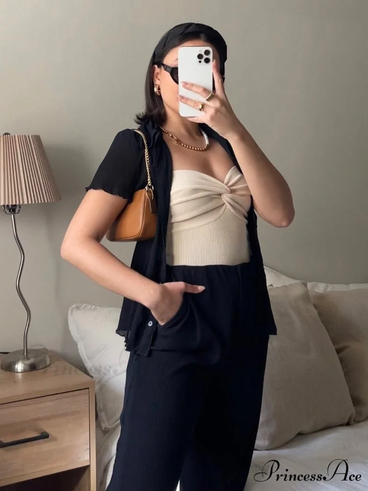Knit Twisted Stylish Tube Top - Image 13