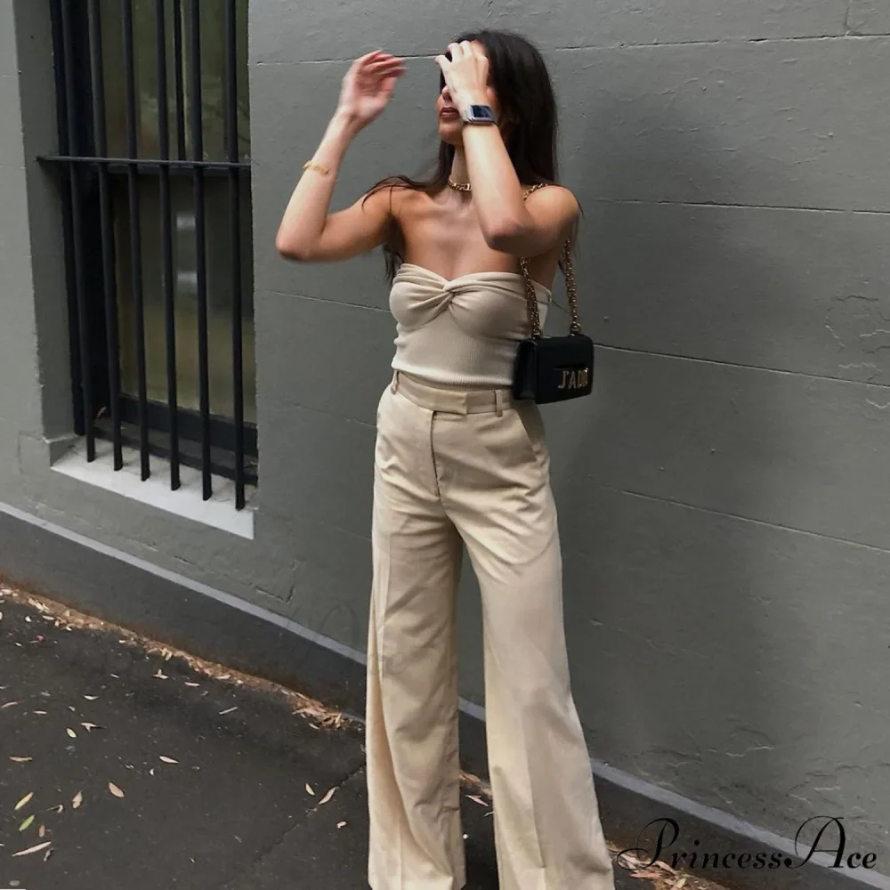 Knit Twisted Stylish Tube Top - Image 24