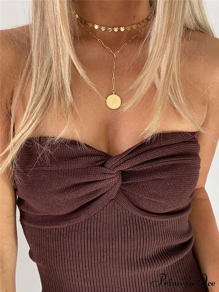 Knit Twisted Stylish Tube Top - Image 7