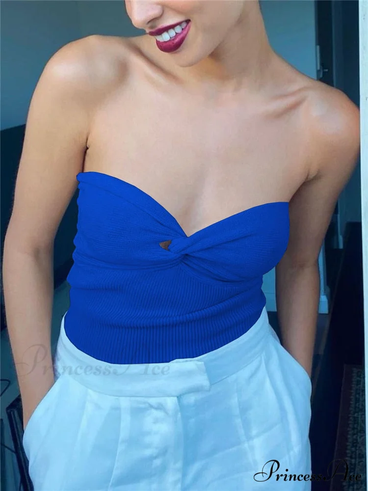 Knit Twisted Stylish Tube Top - Image 8