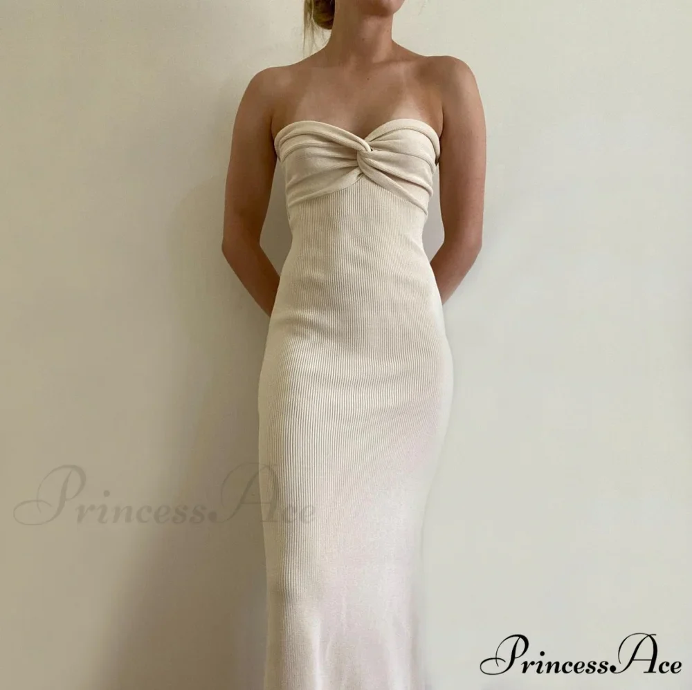 Knit Twisted Stylish Tube Midi Dress - Image 20