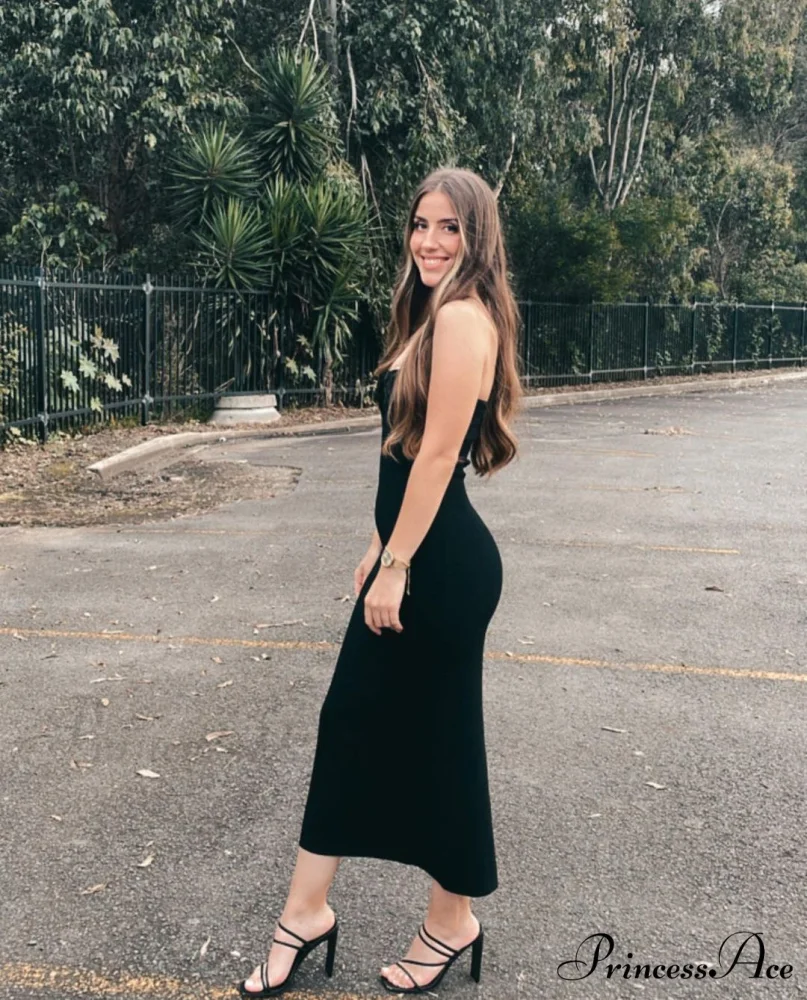Knit Twisted Stylish Tube Midi Dress - Image 32