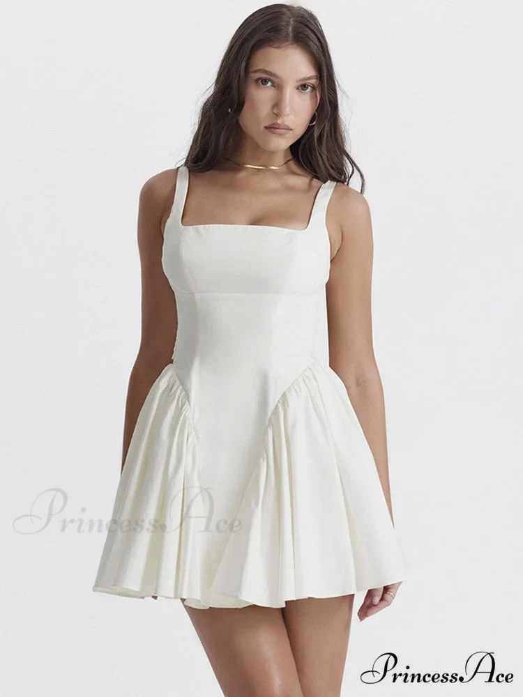 Backless Bow Stylish Mini Dress - Image 10