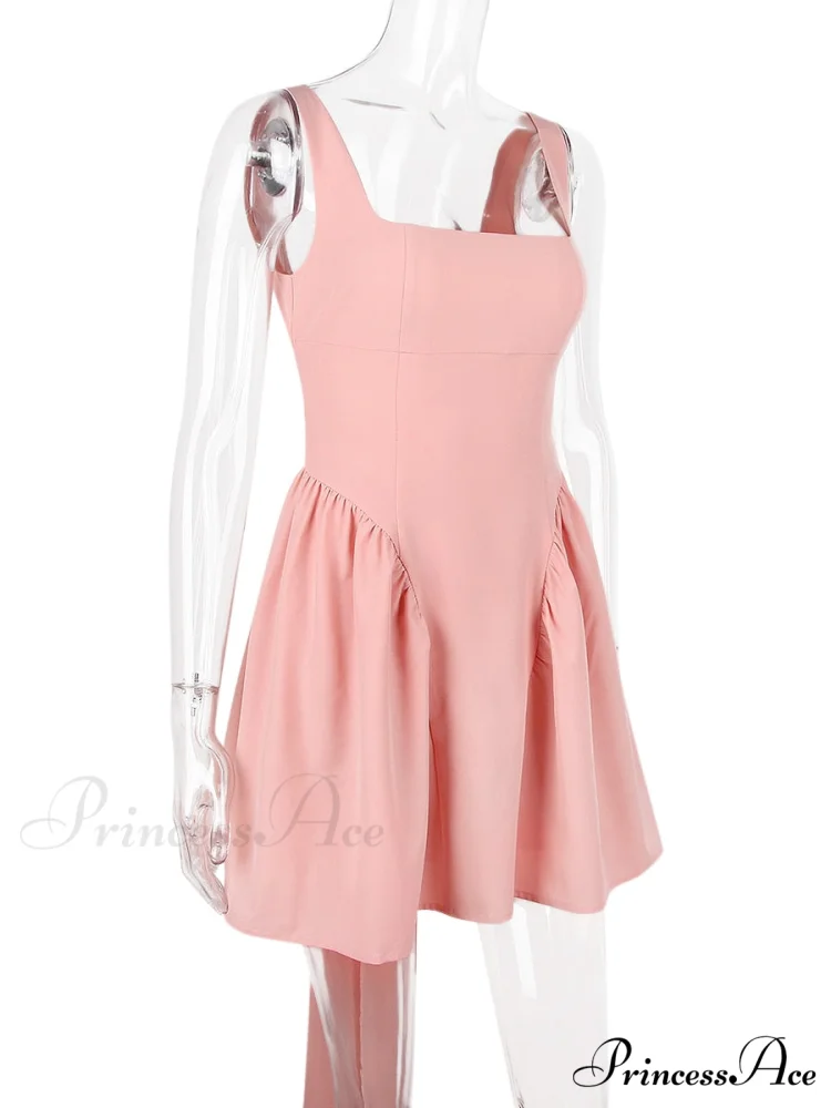 Backless Bow Stylish Mini Dress - Image 9