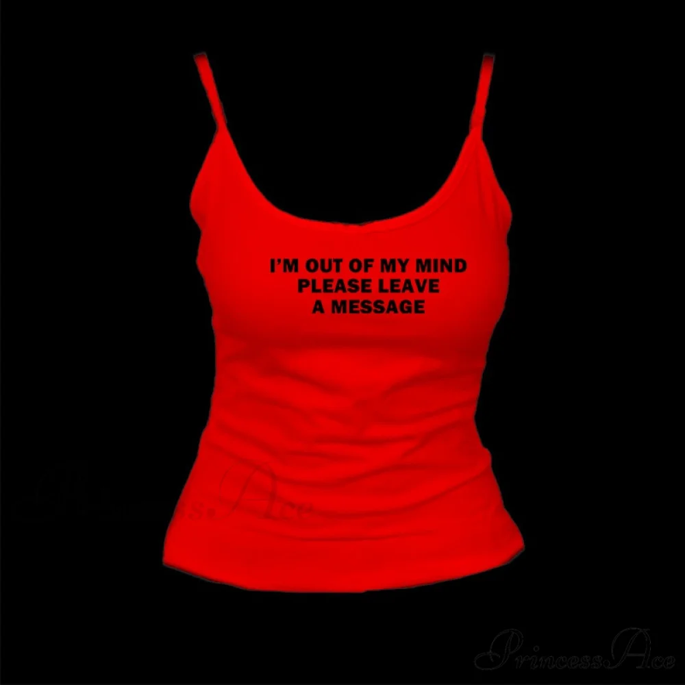 Graphic Text Stylish Cami Top - Image 15