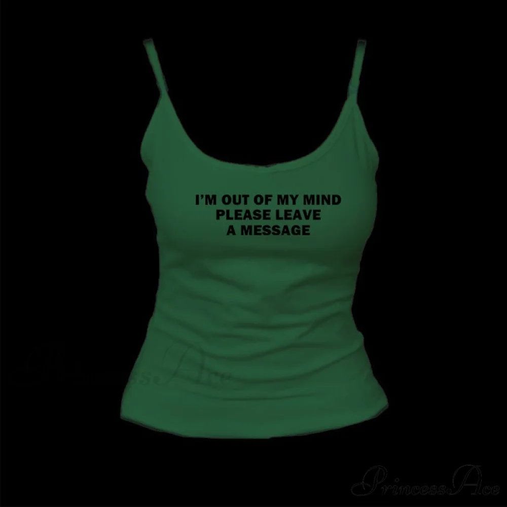 Graphic Text Stylish Cami Top - Image 16
