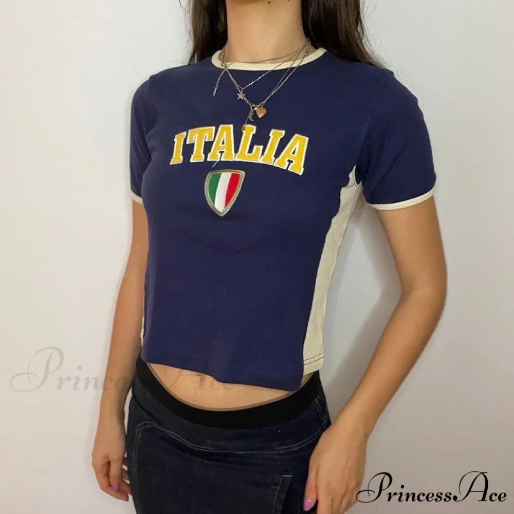 Italia Elegant Jersey Tee - Image 2