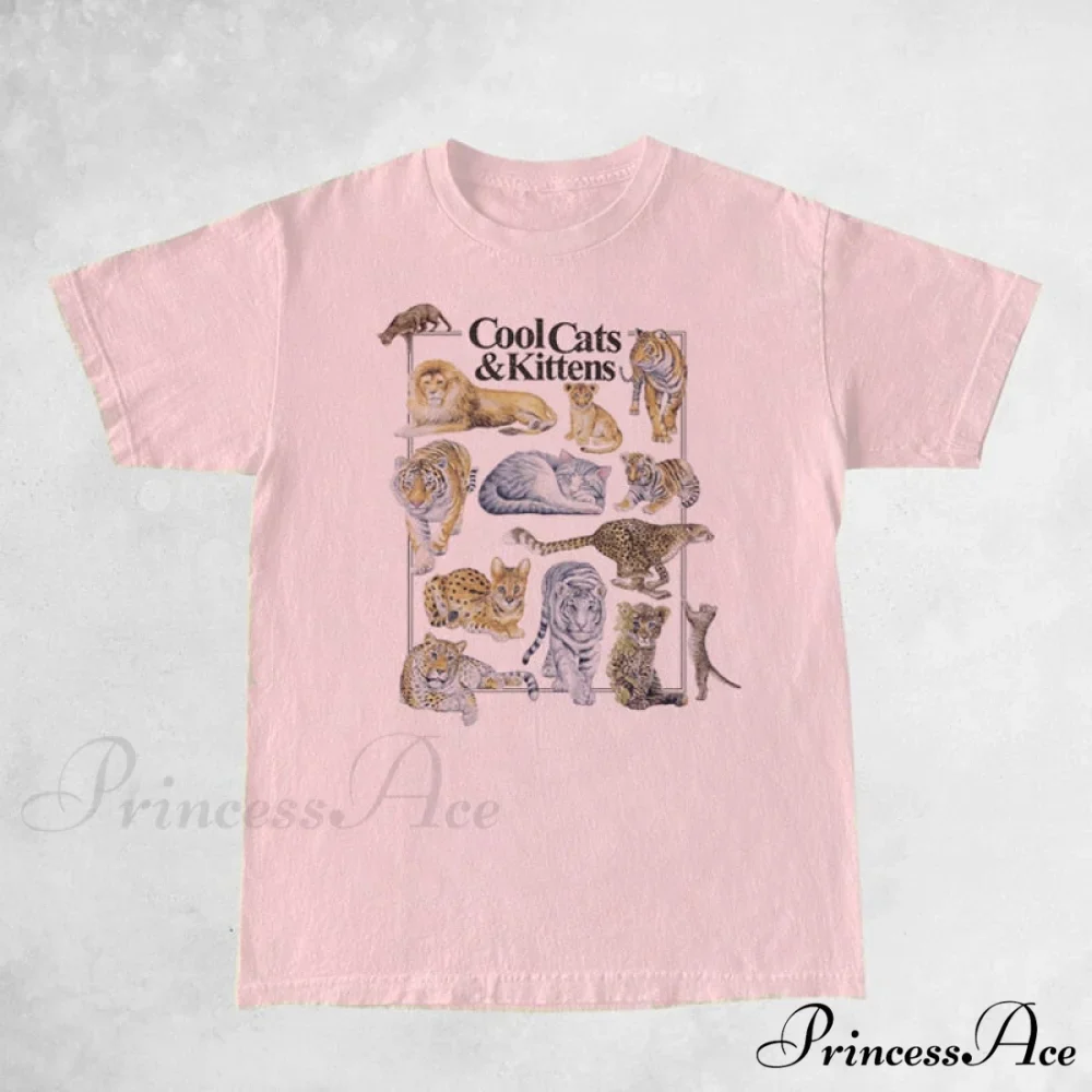 Cool Cats And Charming Kittens Graphic T-Shirt - Image 4