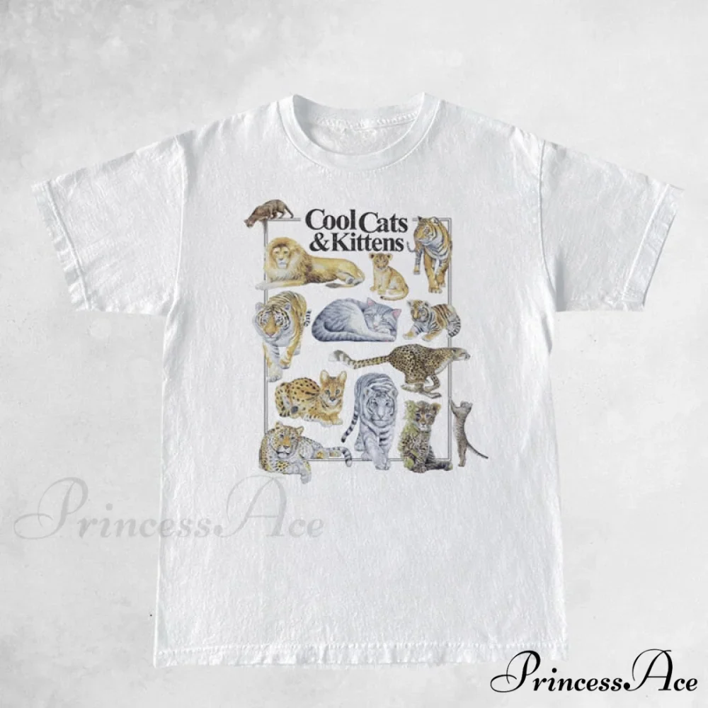 Cool Cats And Charming Kittens Graphic T-Shirt - Image 5