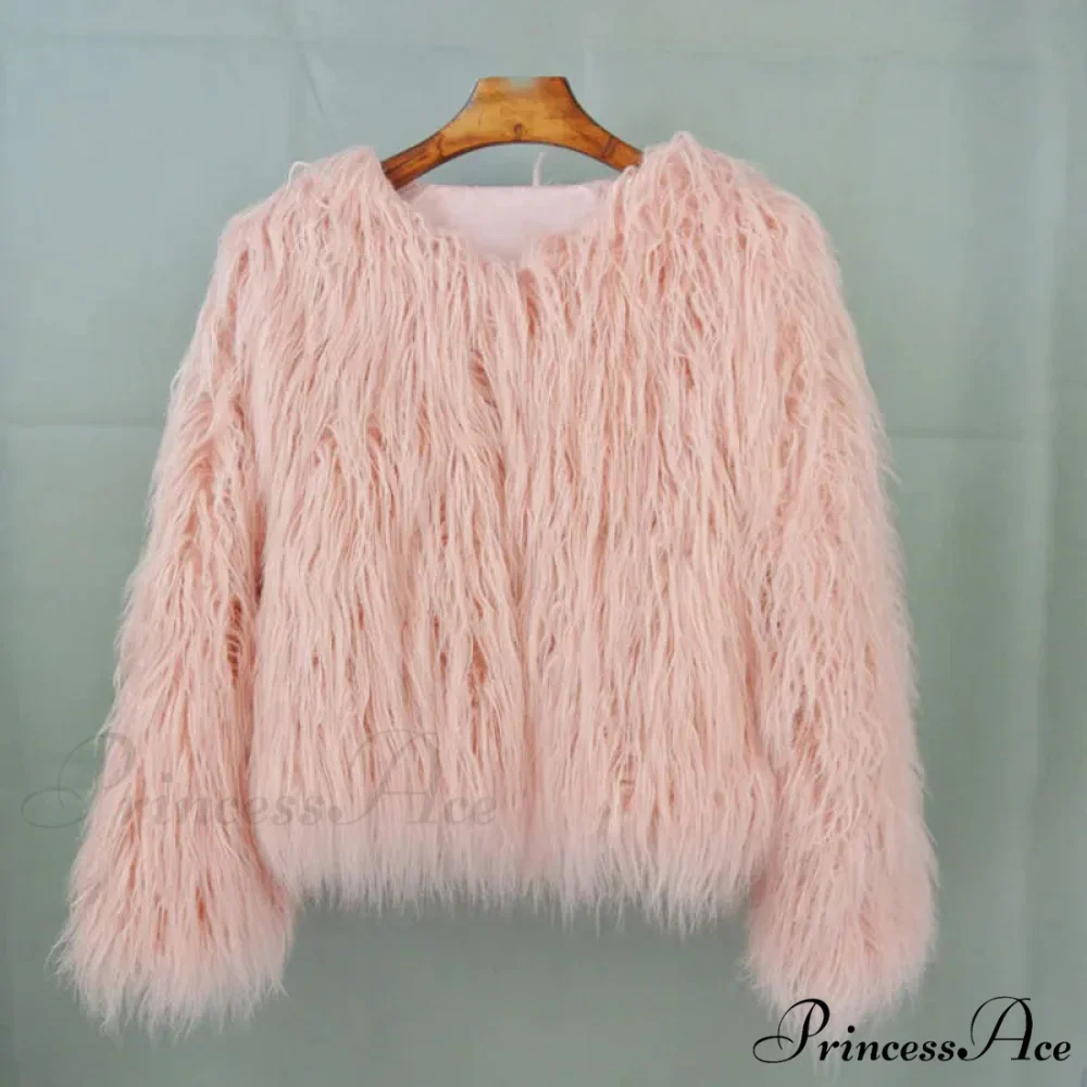 Fur Elegant Fringe Coat - Image 11