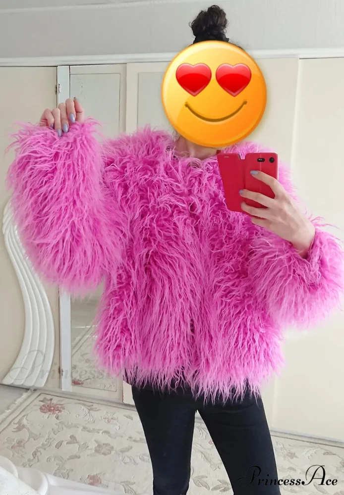 Fur Elegant Fringe Coat - Image 18