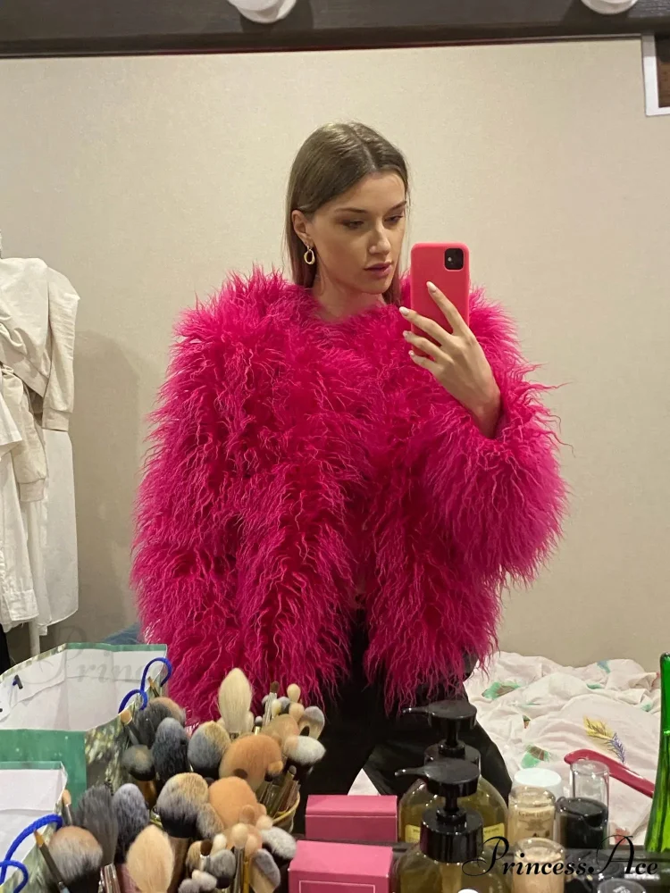 Fur Elegant Fringe Coat - Image 27