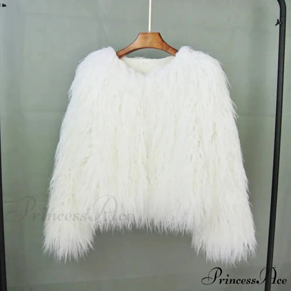 Fur Elegant Fringe Coat - Image 6