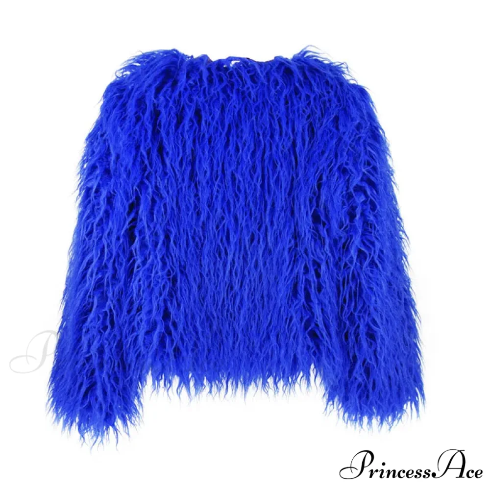 Fur Elegant Fringe Coat - Image 8