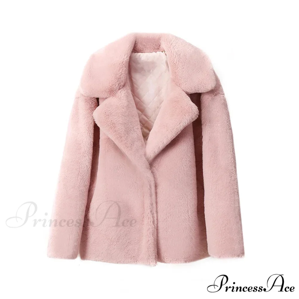 Long Faux Stylish Fur Coat - Image 14