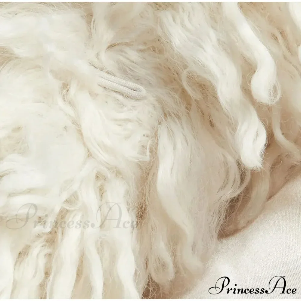 Faux Fur Stylish Fringe Coat - Image 10