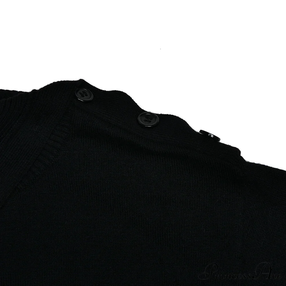 Knit Rib Long Sleeve Graceful Top And Pants Set - Image 8