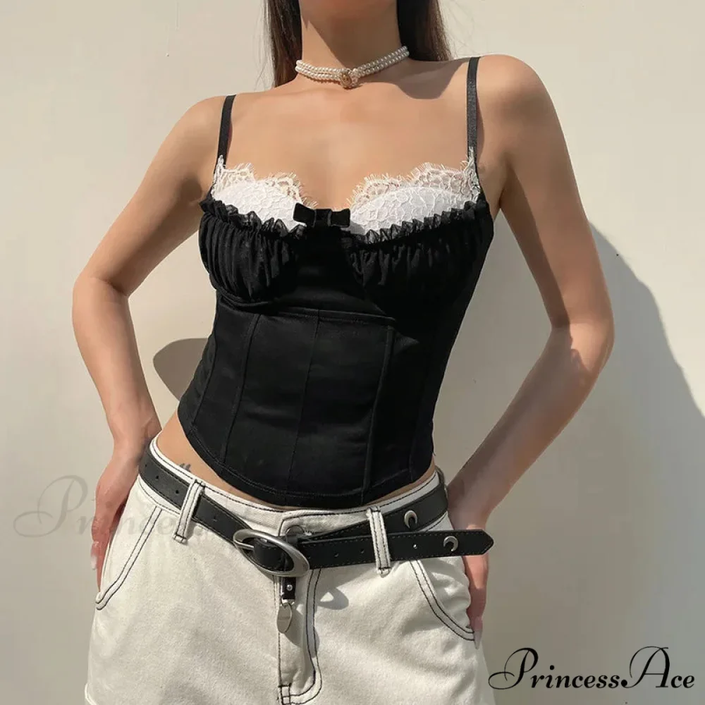 Ruched Patchwork Stylish Bustier Top - Image 3