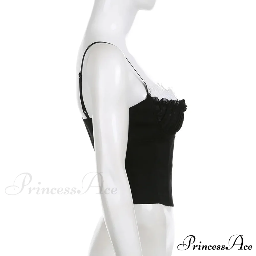 Ruched Patchwork Stylish Bustier Top - Image 7