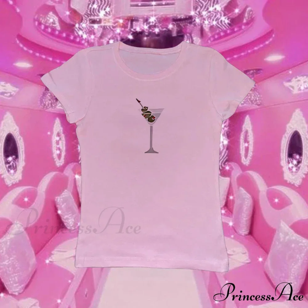 Cocktail Elegant Graphic Tee - Image 4
