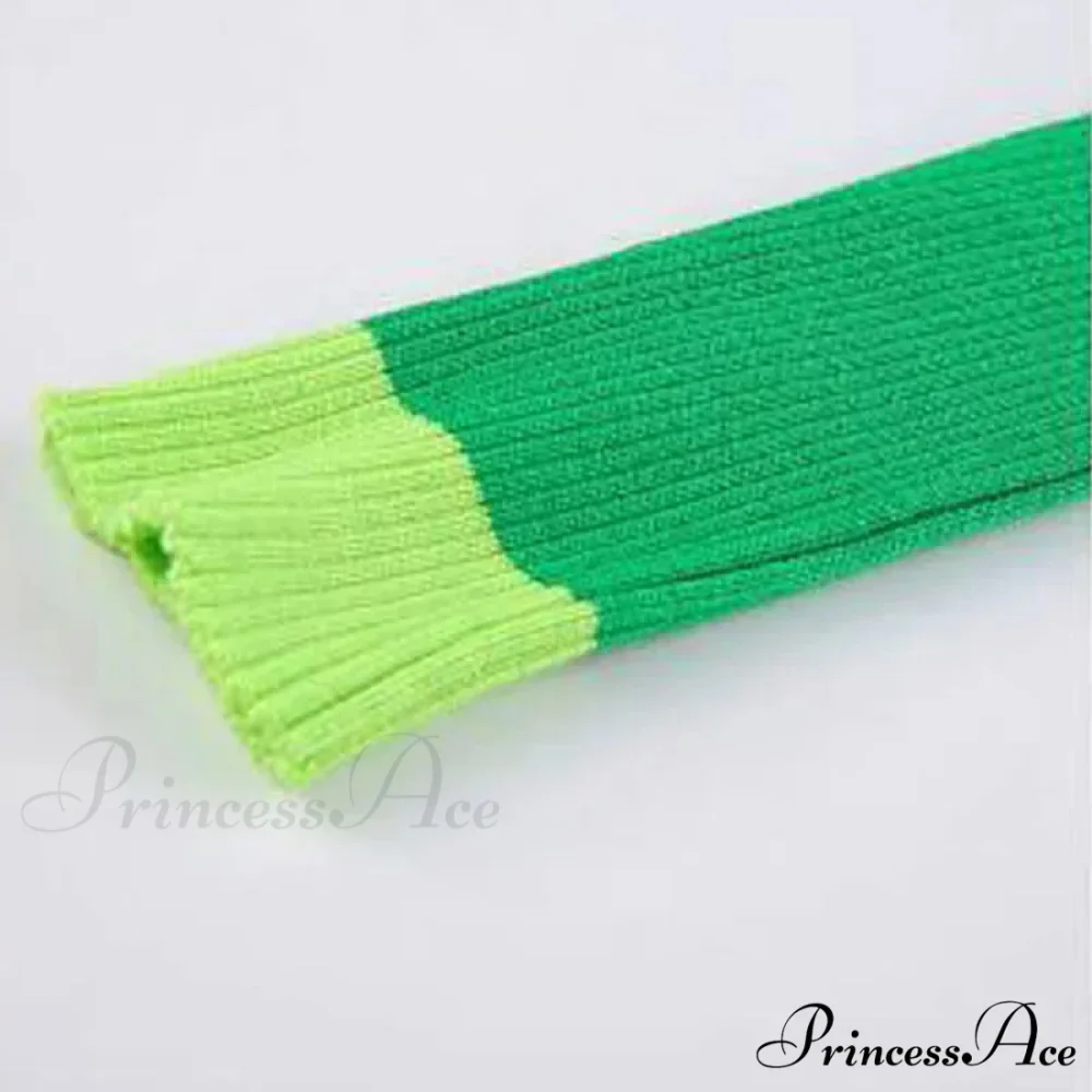 Heart Shape Long Charming Sleeve Knitted Top - Image 8