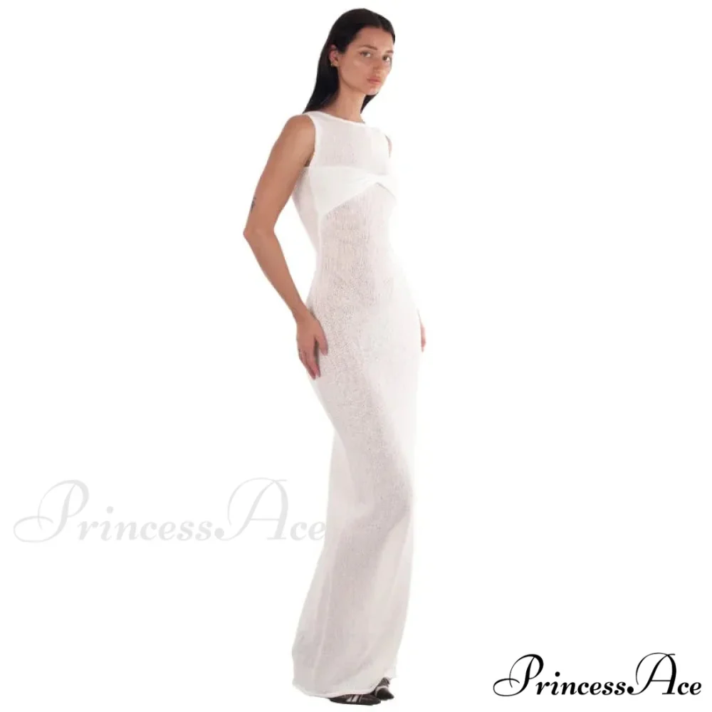 Ribbed Knit Bandeau Charming Sleeveless Midi Dress - Image 14
