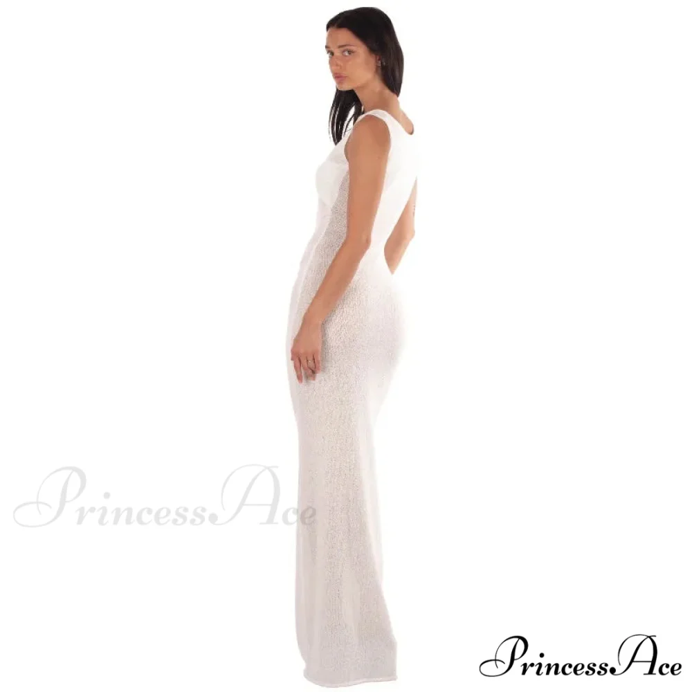 Ribbed Knit Bandeau Charming Sleeveless Midi Dress - Image 15