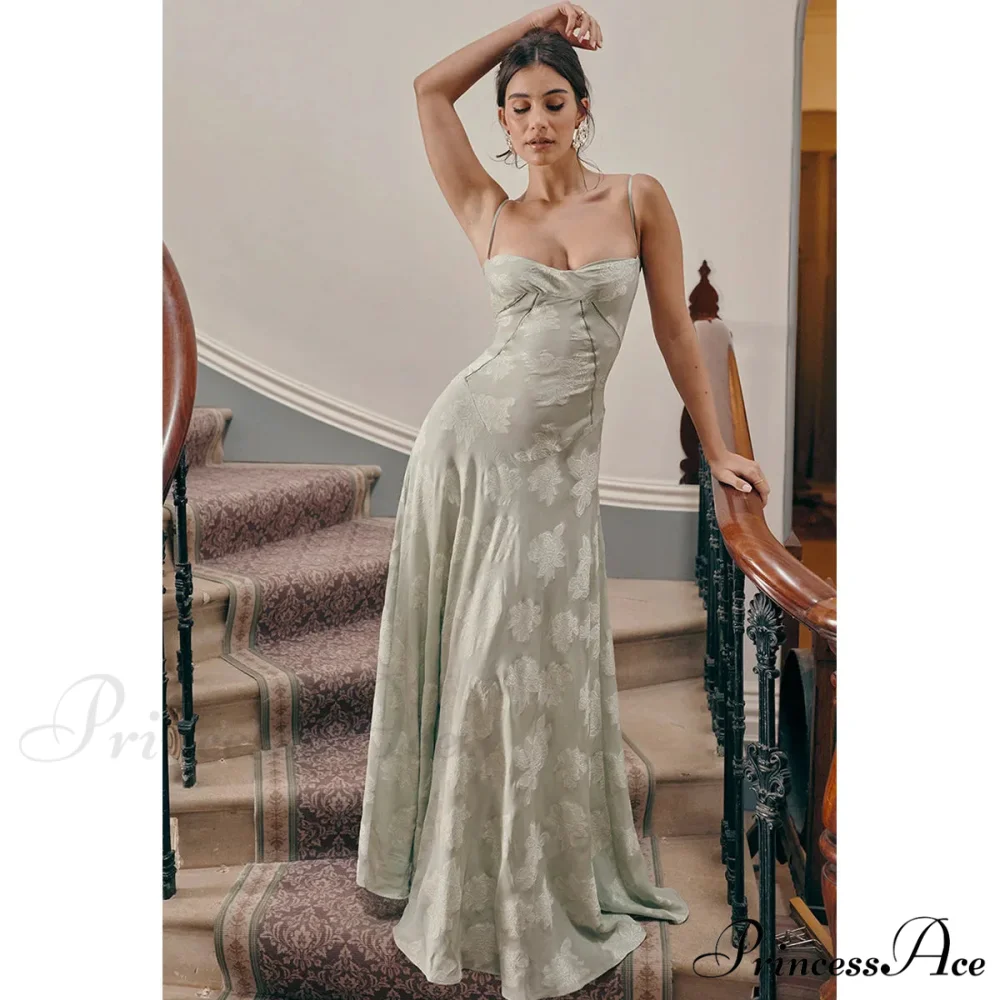 Floral Print Stylish Sheer Maxi Dress - Image 10