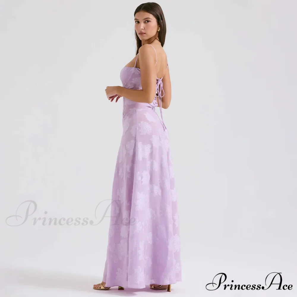 Floral Print Stylish Sheer Maxi Dress - Image 18