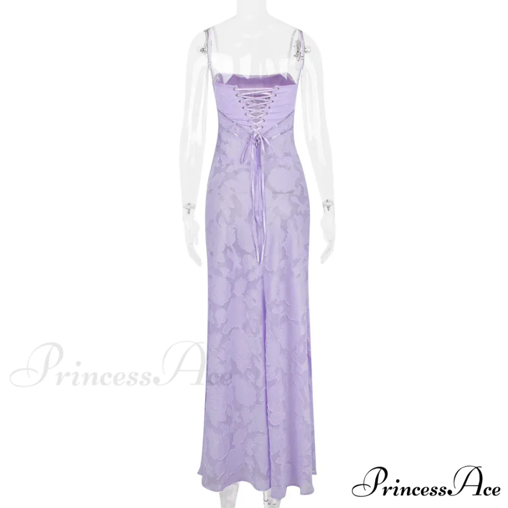 Floral Print Stylish Sheer Maxi Dress - Image 22