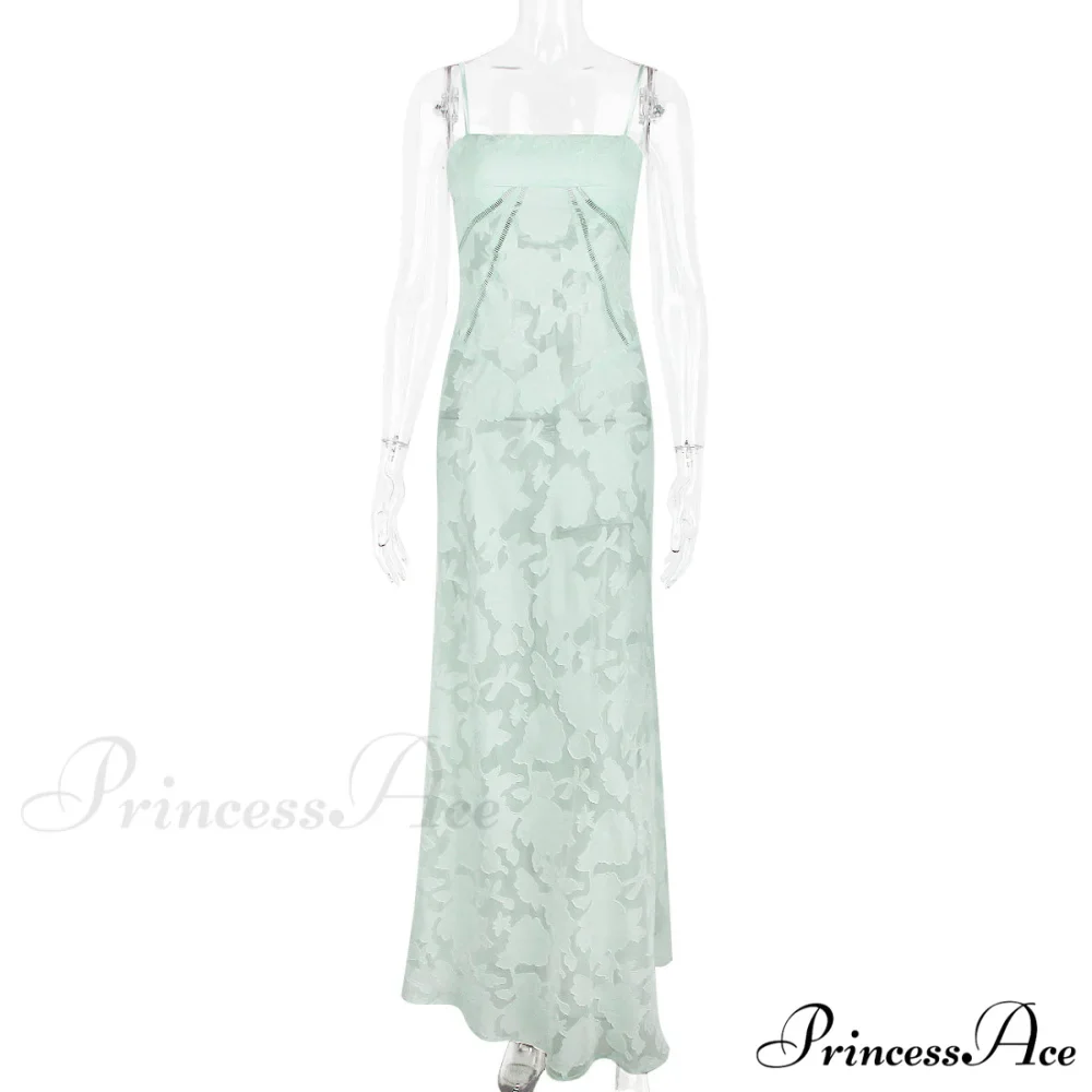 Floral Print Stylish Sheer Maxi Dress - Image 24