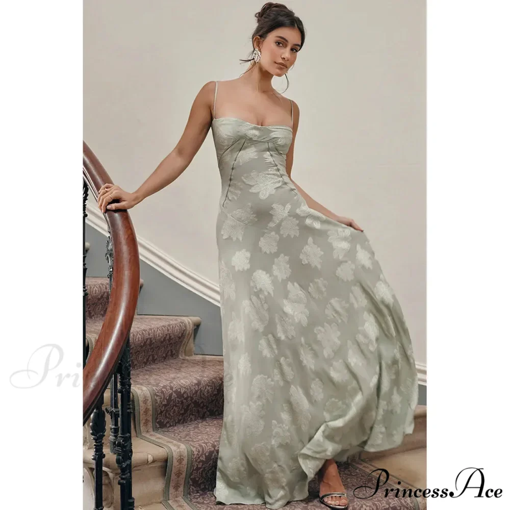 Floral Print Stylish Sheer Maxi Dress - Image 9