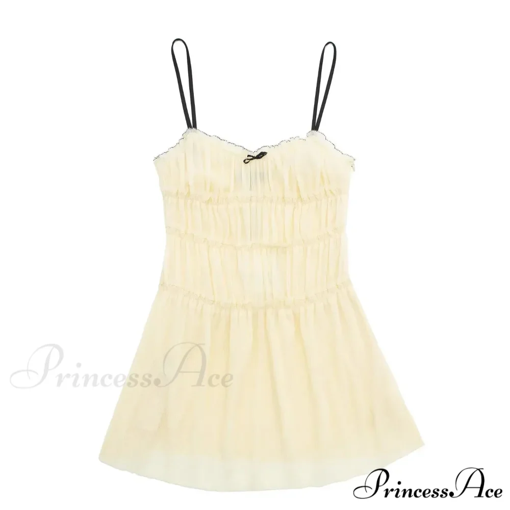 Ruched Cami Stylish Mini Dress - Image 3