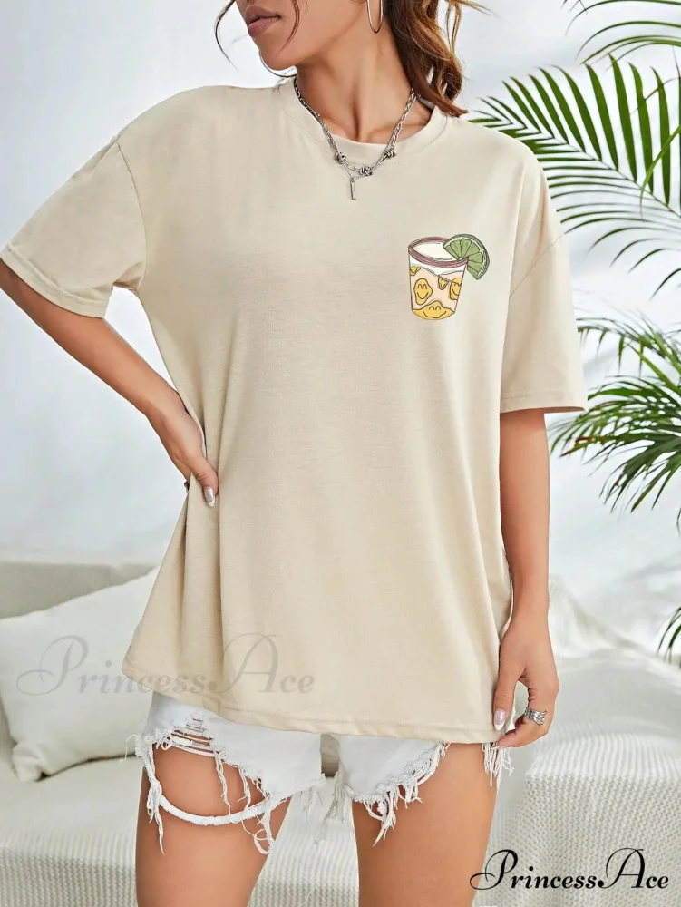 Graphic Tequila Stylish Print T-Shirt - Image 3