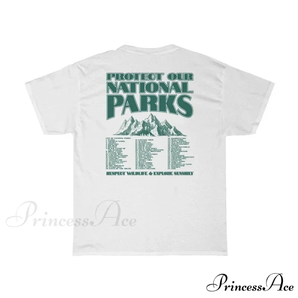 National Parks Back Charming Print Graphic Tee - Image 3