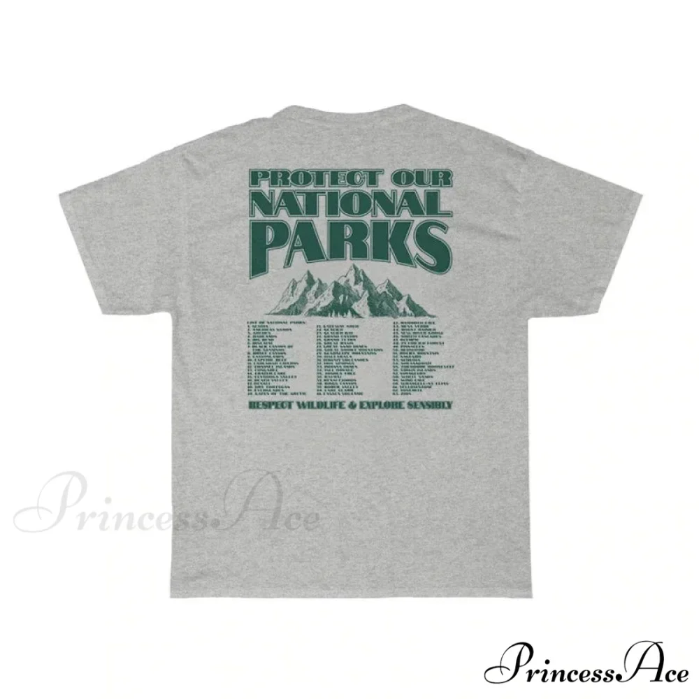 National Parks Back Charming Print Graphic Tee - Image 5