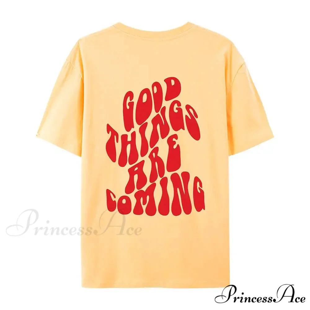 Good Thing Are Charming Coming Printed T-Shirts - Image 8