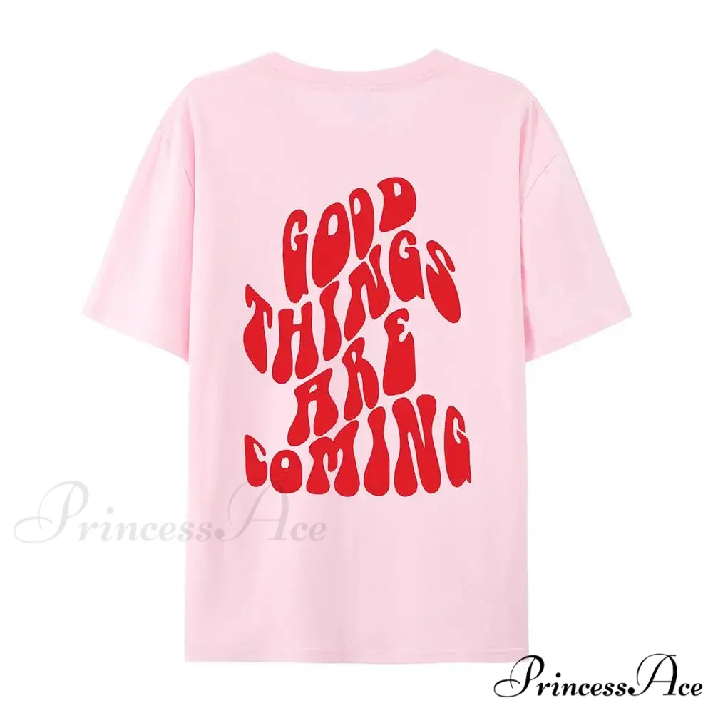 Good Thing Are Charming Coming Printed T-Shirts - Image 9