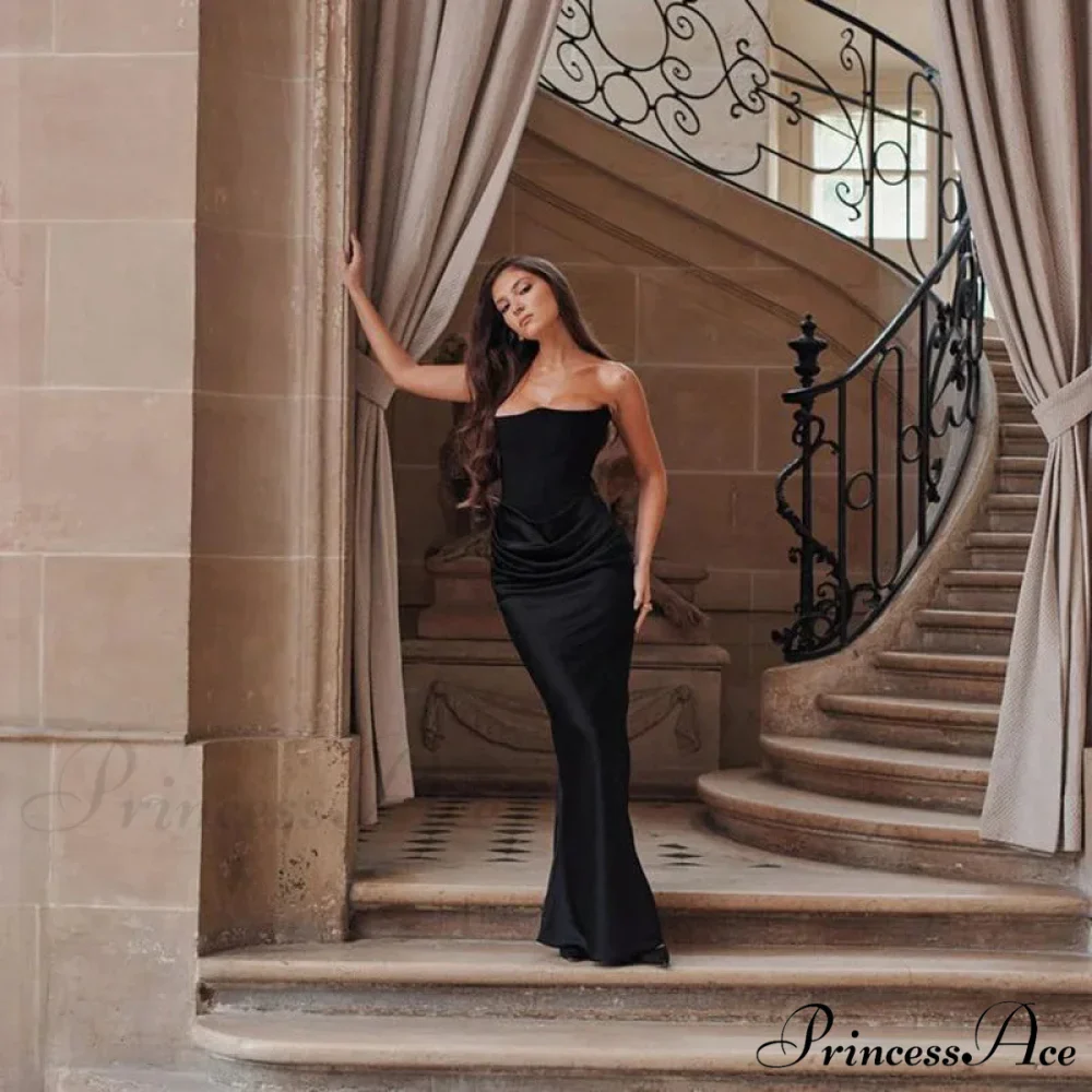Satin Corset Stylish Maxi Dress - Image 11