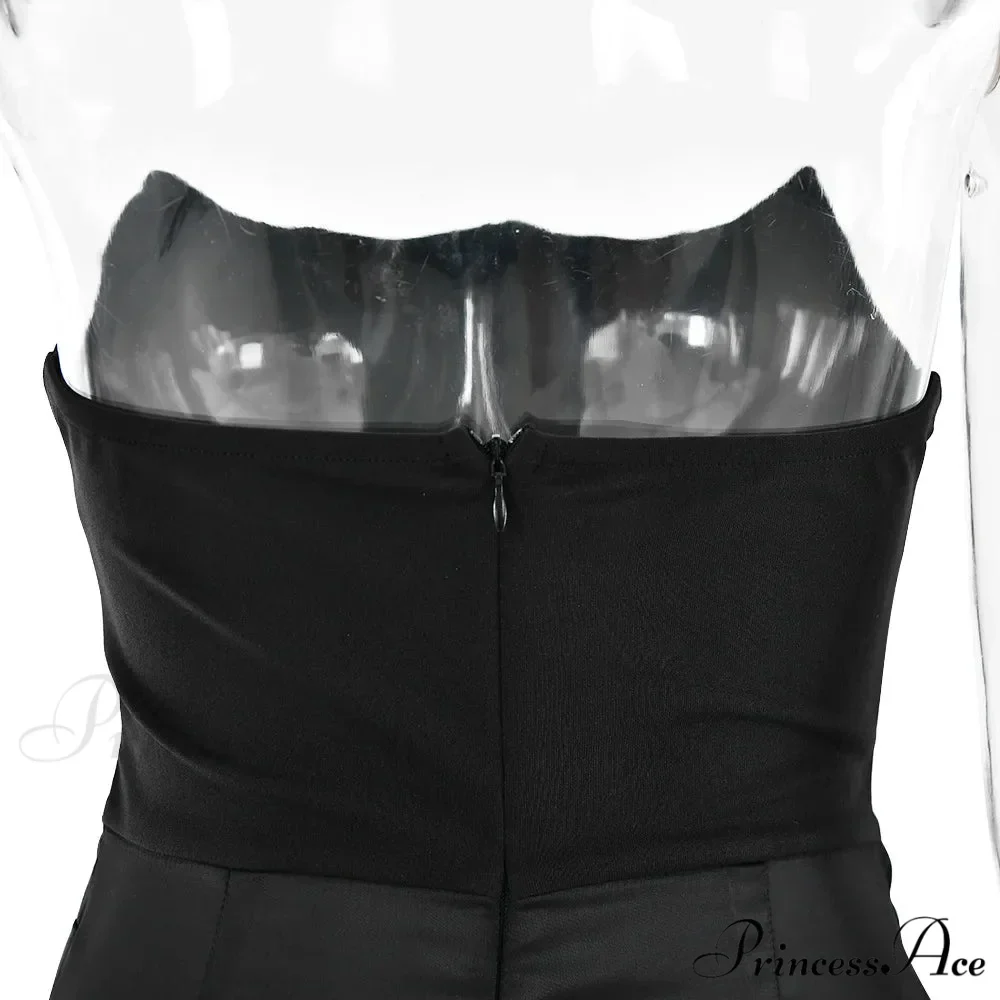 Satin Corset Stylish Maxi Dress - Image 23