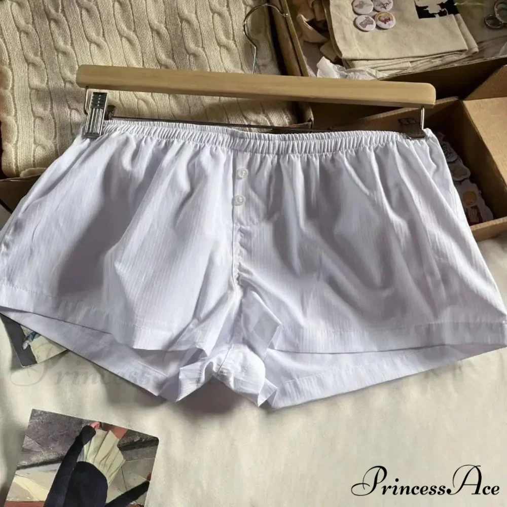 Cotton Elastic Stylish Women's Boxer Shorts - Image 10